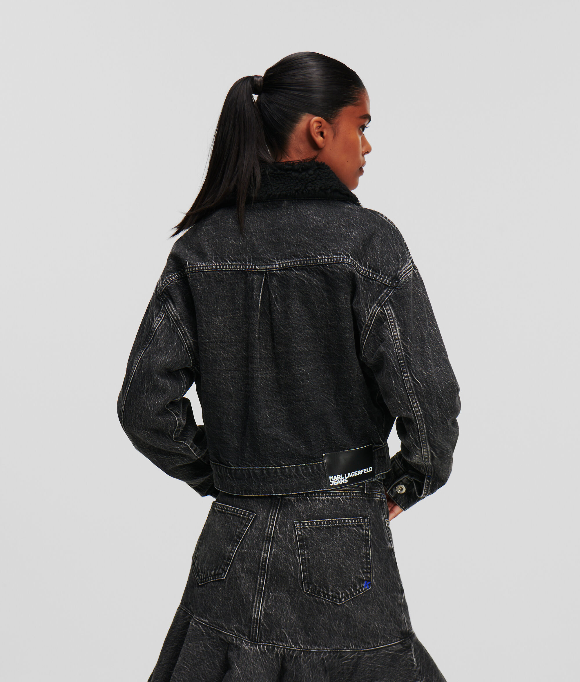 (image for) Luxurious KLJ SHERPA DENIM JACKET